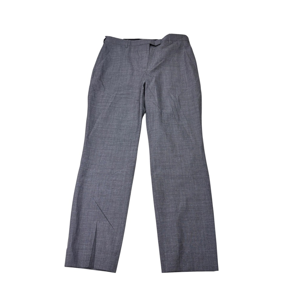 NWT Babaton Wesley Charcoal Grey Wool Blend Slim Ankle Pants Womens Size 4 30X27